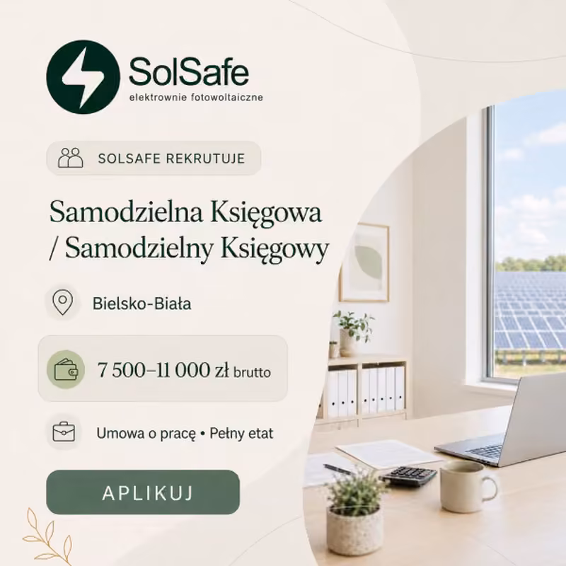 Księgowy / księgowa