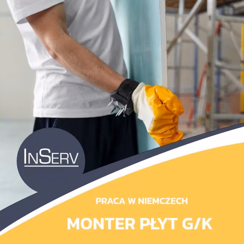 Płyty g/k - praca w Niemczech
