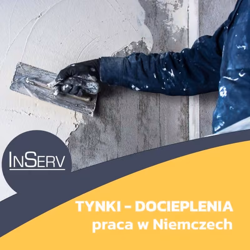 Docieplenia - tynki (praca Niemcy)