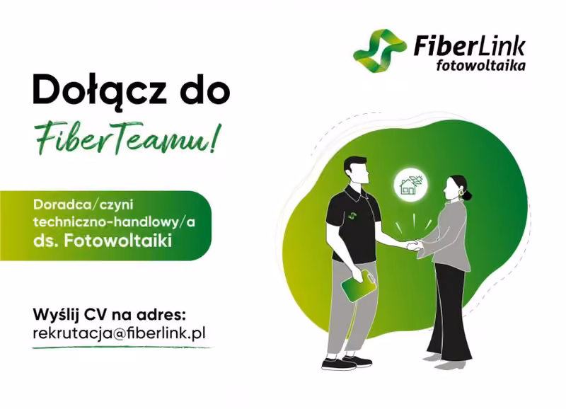 Doradca/ Doradczyni Techniczno-Handlowy/a ds. Fotowoltaiki