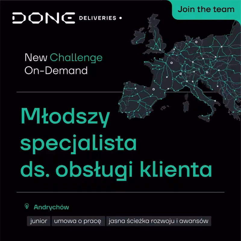 Młodszy specjalista ds. obsługi Klienta