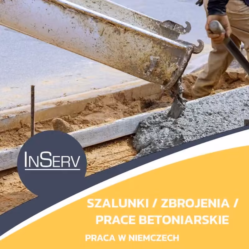 Praca w Niemczech - betoniarz / zbrojarz / szalunkowy (m/k)