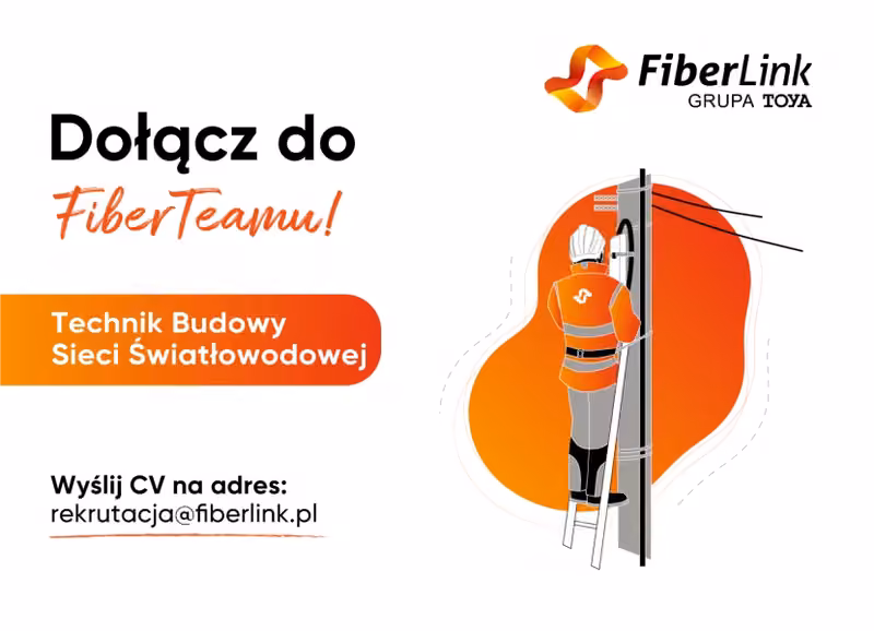 Technik budowy sieci światłowodowej