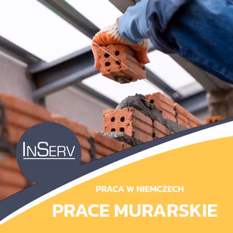 Praca za granicą - murarz (m/k)
