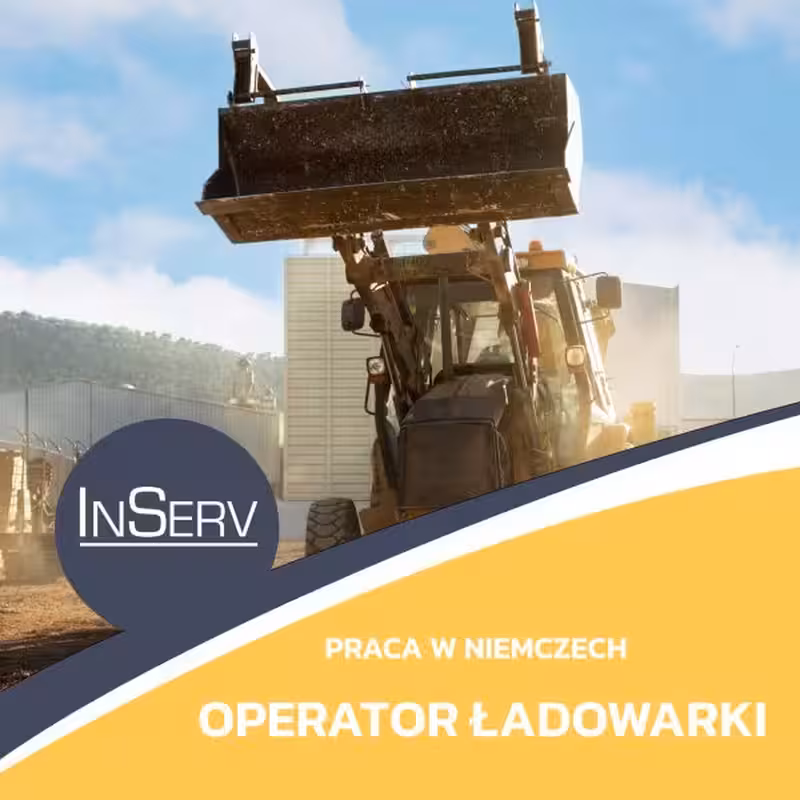 Operator ładowarki - praca w Niemczech