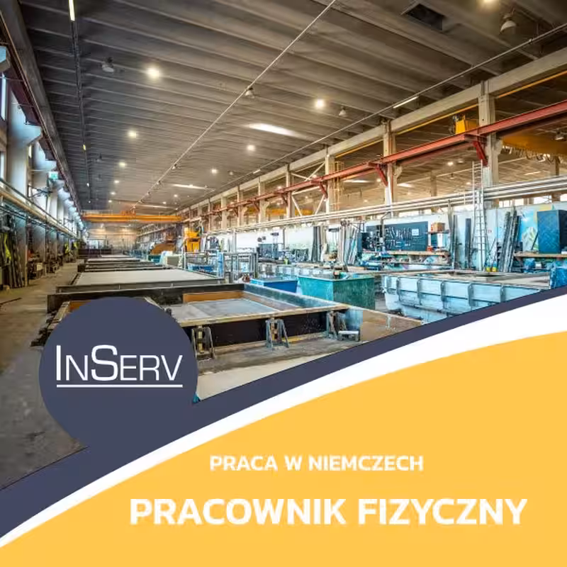 Praca fizyczna / produkcja prefabrykatów - praca w Niemczech