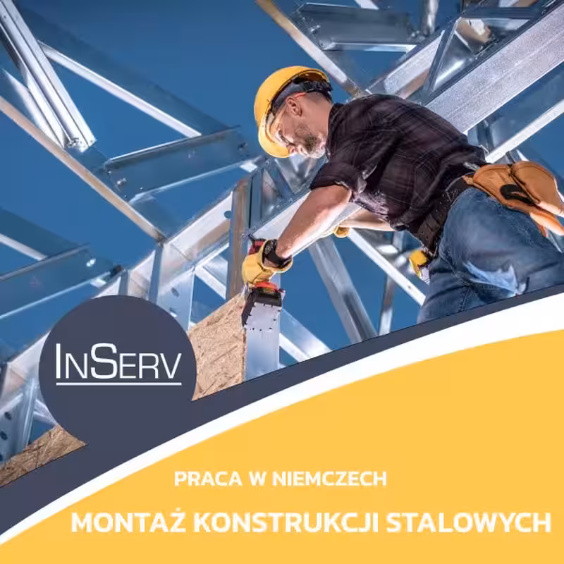 Montaż konstrukcji stalowych - praca w Niemczech