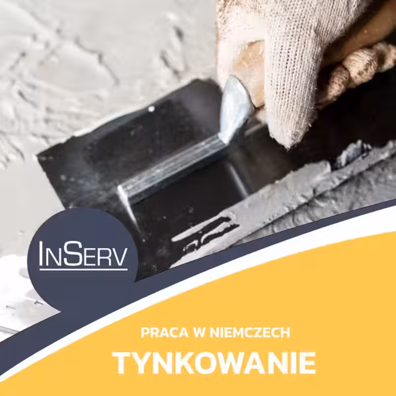 Praca w Niemczech - tynkowanie