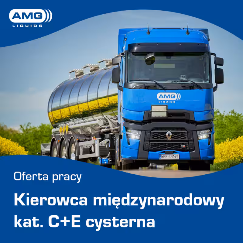 Kierowca międzynarodowy kat. C+E (K/M)
