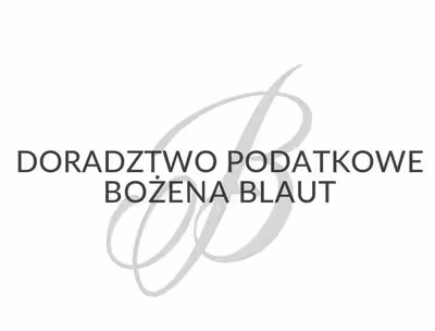 Doradztwo Podatkowe Bożena Blaut