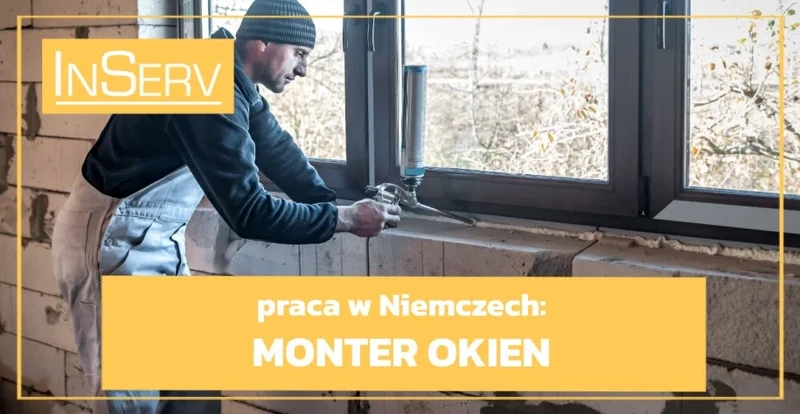 Praca dla montera okien i drzwi w Niemczech