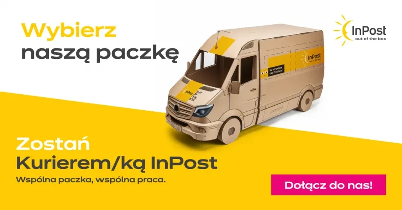 Kurier Przewoźnik BUS dostawca InPost Kraków
