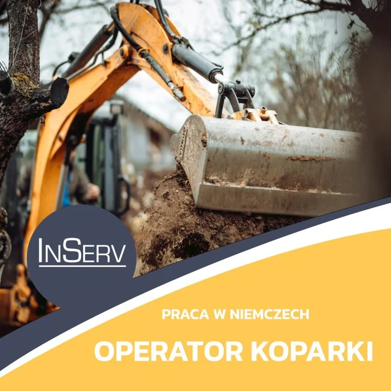 Praca w Niemczech - operator koparki