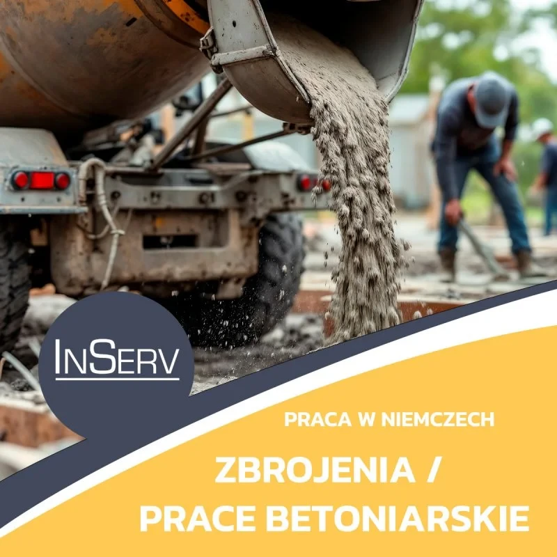 Praca w Niemczech - zbrojarz/betoniarz (m/k)