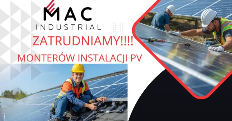Monter Instalacji Fotowoltaicznych (PV)