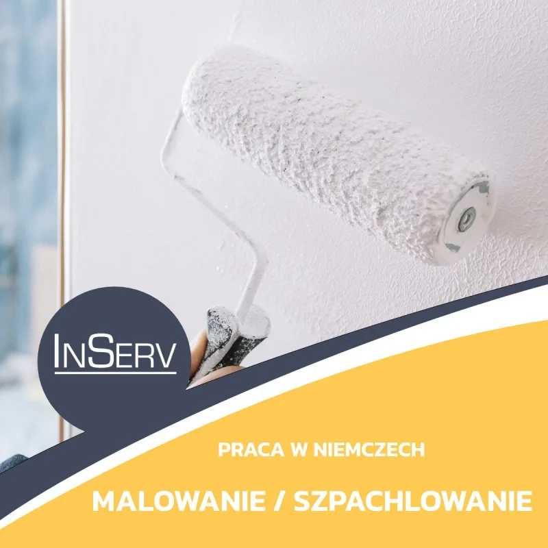 Malowanie / szpachlowanie - praca za granicą