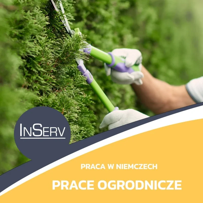 Praca w Niemczech bez języka - ogrodnik (m/k)