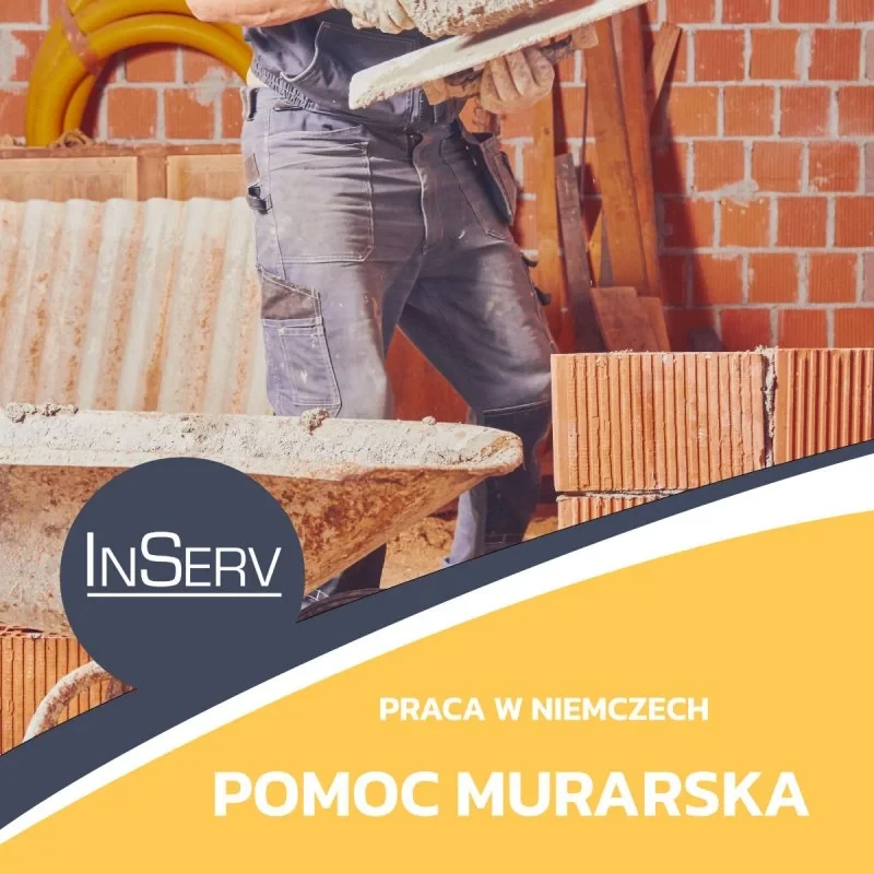 Praca w Niemczech - pomoc murarska