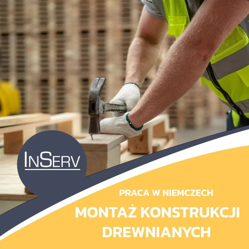 Monter konstrukcji drewnianych w Niemczech (m/k)