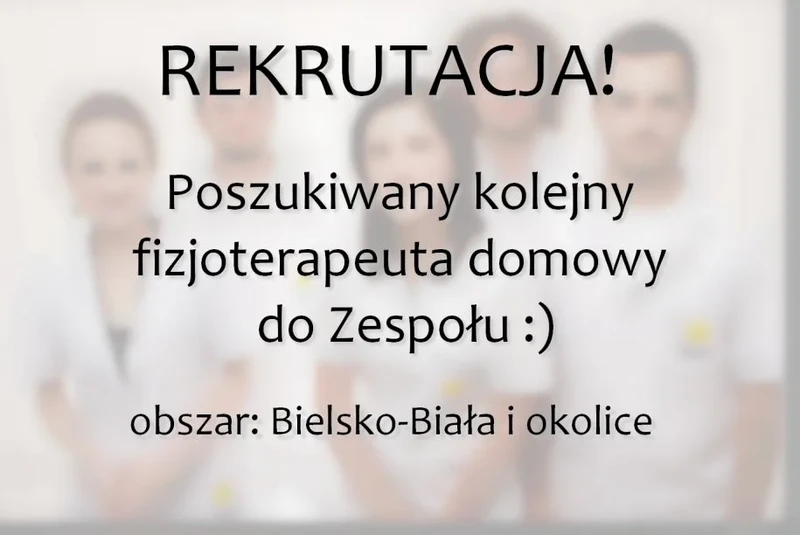 Fizjoterapeuta domowy BIELSKO, śląsk, 96zł/h